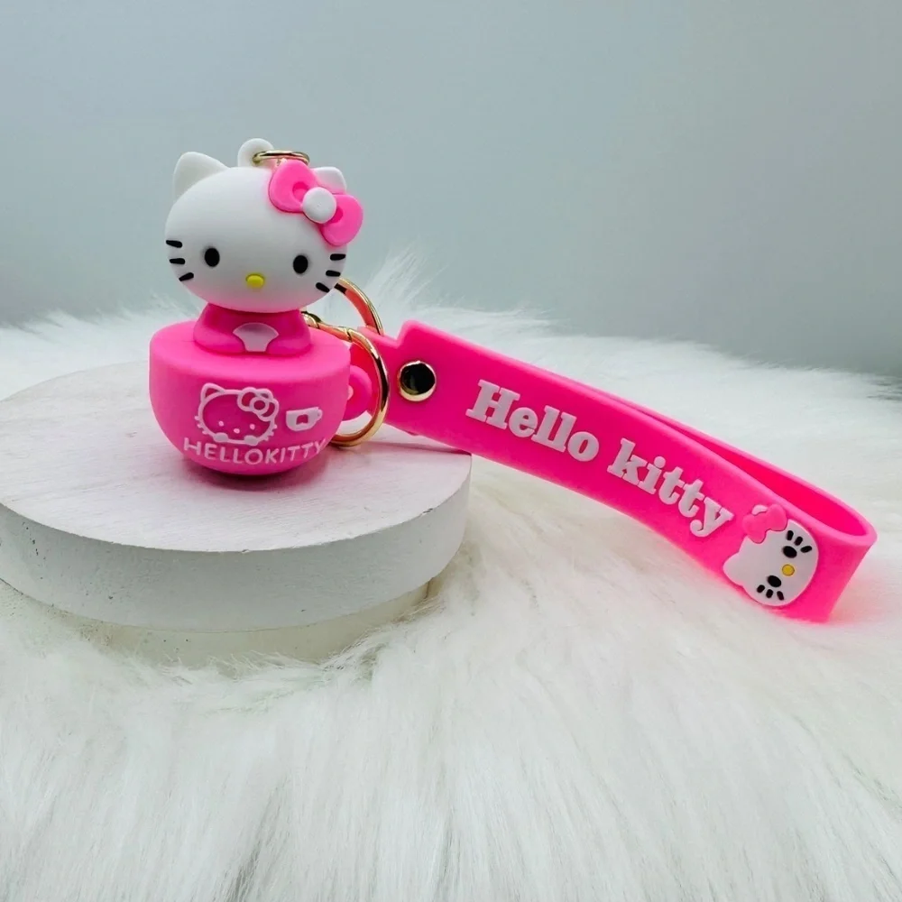 Hello Kitty Pink Theme Keychain